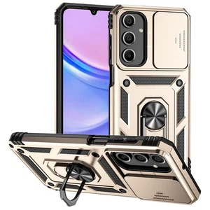 For Samsung Galaxy S25 Ultra S24 S23 S21FE A15 A35 Phone Case Magnetic Bracket - Picture 1 of 13