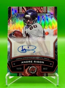 2024 Topps Resurgence Football Andre Rison Resurgence Signatures Refractor - Picture 1 of 2