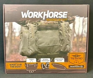 Tethrd Workhorse Saddle Kit Size Regular Timber Color New - Picture 1 of 2