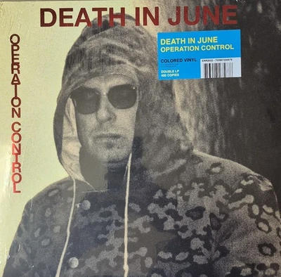 Death In June - Operation Control 2xLP (opaque Yellow and opaque Blue) - Image 1 of 2