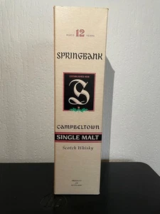 Springbank "green thistle" 12y old "dark" aus den 90er Jahren - Bild 1 von 2