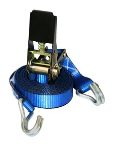 Everest Premium Ratchet Tie Down 2-PK 1-IN x15 FT – 600 LBS Working Load - Picture 1 of 4