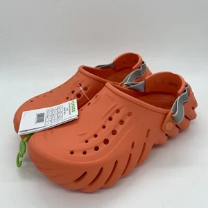 Zuecos Crocs Echo con correa trasera reflectante pomelo liso talla 9 para hombre - Imagen 1 de 6