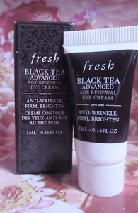 Fresh Black Tea Advanced Age Renewal Eye Creme Cream 0.16oz/5mL Trial Sz BNIB - Picture 1 of 3