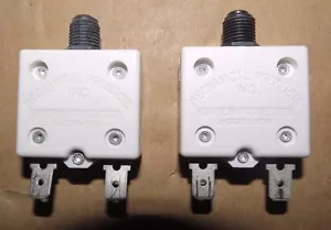 MECHANICAL PRODUCTS 3 AMP BOAT BREAKERS - BLACK - PUSH TO RESET #1681-104-300 - Picture 1 of 1