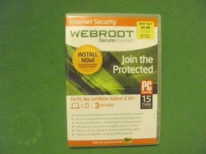 Webroot Secure Anywhere® Internet Security Plus (3 Devices). - Picture 1 of 4