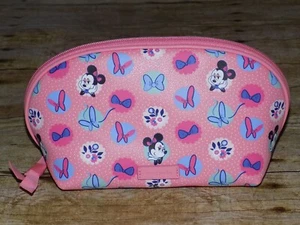 Vera Bradley Disney Minnie's Garden Dots Clamshell Cosmetic Makeup Bag NEW - Picture 1 of 14