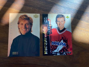 🏒 1994-95 Upper Deck Be a Player Iooss Portraits #7 Wayne GRETZKY🏒and R147 - Picture 1 of 6