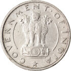 [#893943] Münze, India-Republic, 1/4 Rupee, 1950, Bombay, Ss, Nickel, Km:5.1