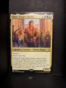 Nine-Fingers Keene NM #289 Commander Legends: Battle for Baldur's Gate MTG - Bild 1 von 2