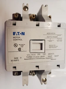 EATON A201K3CA Motor Control T3715 Model J 3Ph FREE SHIPPING! USED! - Picture 1 of 7
