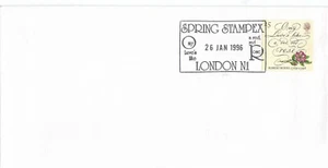 (139389) STAMPEX / Robert Burns GB Cover London N1 1996 - Picture 1 of 1