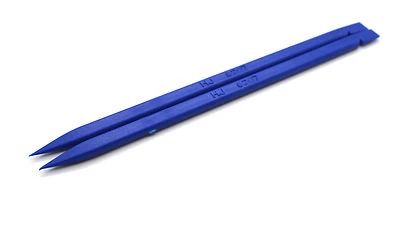 NEW TWIN  BLUE NYLON PLASTIC SPUDGER TOOL FOR iPAD iPHONE TABLET LAPTOP REPAIRS - Image 1 of 4