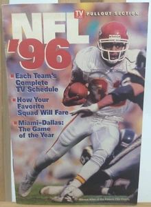 Marcus Allen: NFL '96 : TV Guide Pullout Section: Preview-Schedules - Picture 1 of 4