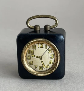Bakelit Spitzer Bleistiftanspitzer Anspitzer Double Pencil Sharpener Uhr Clock . - Photo 1/9