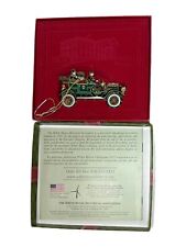 The White House Historical Association Christmas Ornament 2012 w Box Antique Car