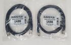2 x SHURE UA806 50 Ohm 6' BNC MALE TO BNC MALE ANTENNA CABLE NEW