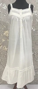 SoieRose viktorianisches Nachthemd mit Spitze aus 100 % Baumwolle – SR-1155 - Bild 1 von 7