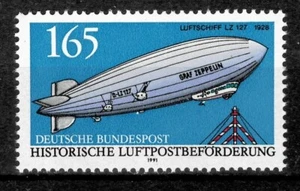 Germany stamps 1991 ☀ 165 pf Graff Zeppelin   ☀ MNH (**) - Picture 1 of 1