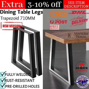 Table Legs Coffee Dining Table Leg Steel Bench Industrial Metal DIY Furniture AU - Picture 1 of 13