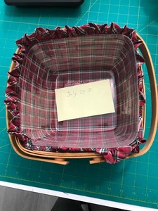 Longaberger 1993 Christmas Collection Bayberry Basket - Picture 1 of 4
