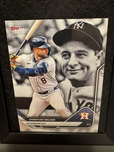 Christian Walker 2025 Topps Now Lou Gehrig Day PR 4188 LGD-CW - Imagen 1 de 2