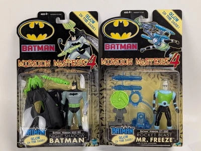Hasbro Batman Missions 4 Night Shadow & Mr Freeze Action Figure Pair - image 1 of 4