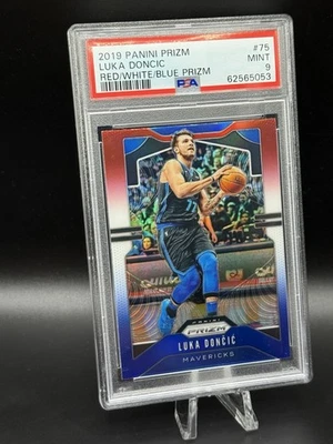 Panini Prizm 2019-20 - Luka Dončić #75 rojo blanco y azul Prizm Foto 1 de 2
