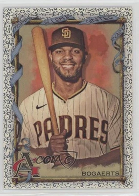 2023 Topps Allen & Ginter Foil Filigree Xander Bogaerts #6 - Image 1 of 2