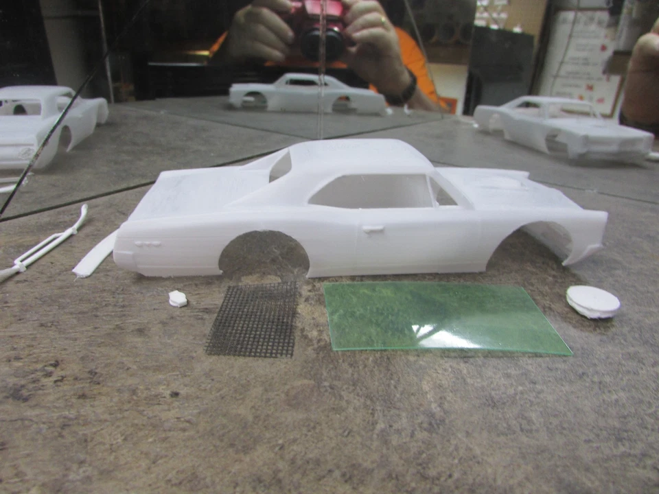 NEW 1/24 3D PRINTED '67 PONTIAC GTO SLOT CAR BODY. FREE SHIPPING. - Image 1 of 1