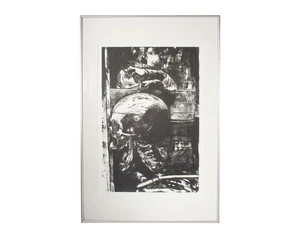 Jerome Witkin 1989 "Mr. Ribb" Lithographie Druck - Bild 1 von 10