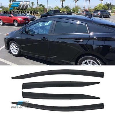 Se adapta a 16-22 Toyota Prius y Prius Prime Viseras de ventana Protector solar de lluvia Deflector Foto 1 de 4