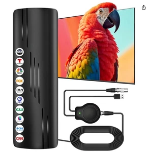 2025 Tv Antenna Indoor Outdoor, Supports 8K 4K 2K 1080P Tv Antenna for Local Cha - Picture 1 of 8