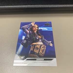 #55 SARAYA 2024 Upper Deck AEW Wrestling PAIGE - Picture 1 of 2