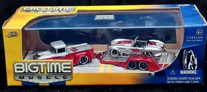 Jada 56 Ford F-100 Pickup Truck 65 1965 Shelby Cobra 427 S/C Car & Showtrailer - Picture 1 of 2