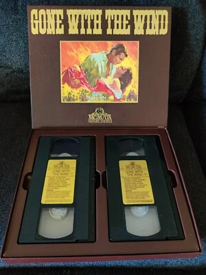 Gone With The Wind VHS Boxed Set MGM/UA He Video with Paper Brochure - Image 1 of 4
