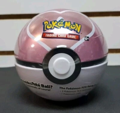 Pokémon TCG: Love Ball Pokeball lata (J21) lacrada de fábrica lata rara HTF *LEIA* - Imagem 1 de 4