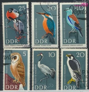 DDR (RDA) 1272-1277 (completa edición) usado 1967 Aves (9770844 - Imagen 1 de 1