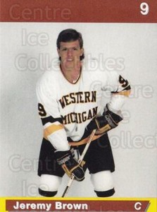 1992-93 Western Michigan Broncos #6 Jeremy Brown