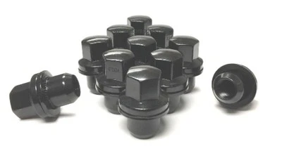 20 14x1.5 Black OEM Replacement Lug Nuts Land Range Rover HSE Sport Supercharged - Image 1 of 2