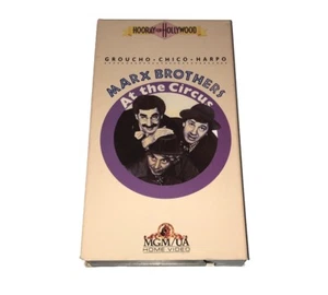 Marx Brothers At the Circus VHS 1992 MGM Video Tape Groucho Chico Harpo Comedy - Picture 1 of 3