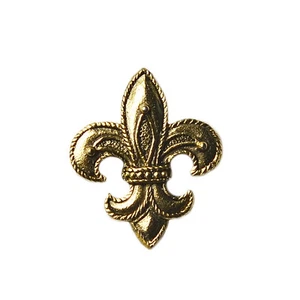Fleur de Lis Lapel Pin - QHG7 - Picture 1 of 4