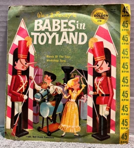 B99 Jim Timmens: Walt Disney's Babes In Toyland, 1961 Little Golden Record R661 - Bild 1 von 3