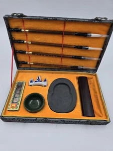US Seller Chinese Calligraphy Brush Pen Ink Writing Painting Sumo Box Set - Picture 1 of 9