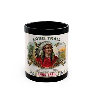 Cigar Lael Art Lone Trail Vintage Mug | Native American Artwork, Coffee Mug  - Picture 1 of 9