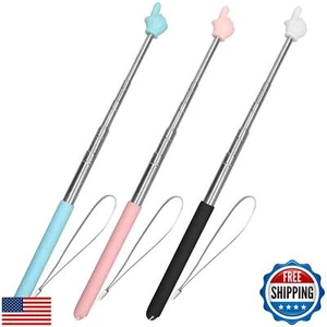 3Pcs Teacher Pointer Finger Telescopic Pointer Stick Hand Pointer with Lanyar - Picture 1 of 5
