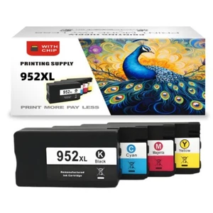 Wkłady atramentowe 952XL do HP Officejet Pro 8710 8210 7740 8210 8715 7720 8745 partia - Zdjęcie 1 z 26