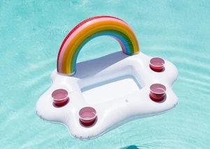 Inflatable Swimming Pool Float For Food And Drinks - Picture 1 of 1