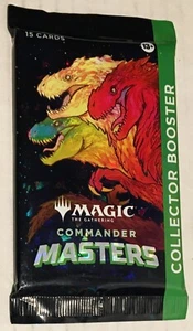 2023 Factory Sealed Magic MTG Commander Masters Collector Booster Pack - Picture 1 of 1