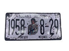 Michael Jackson License Plate 'Forever Michael' - NEW FACTORY SEALED